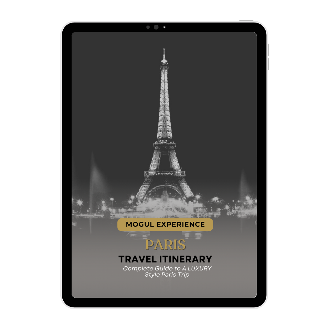 Paris Itinerary